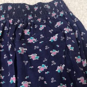 Fun and flirty floral mini skirt